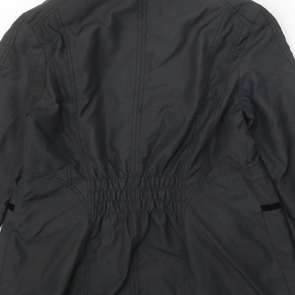 Klass Womens Black Jacket Size M Zip