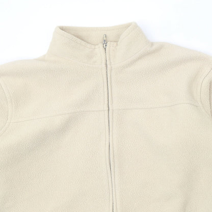EWM Womens Beige Jacket Size 14 Zip