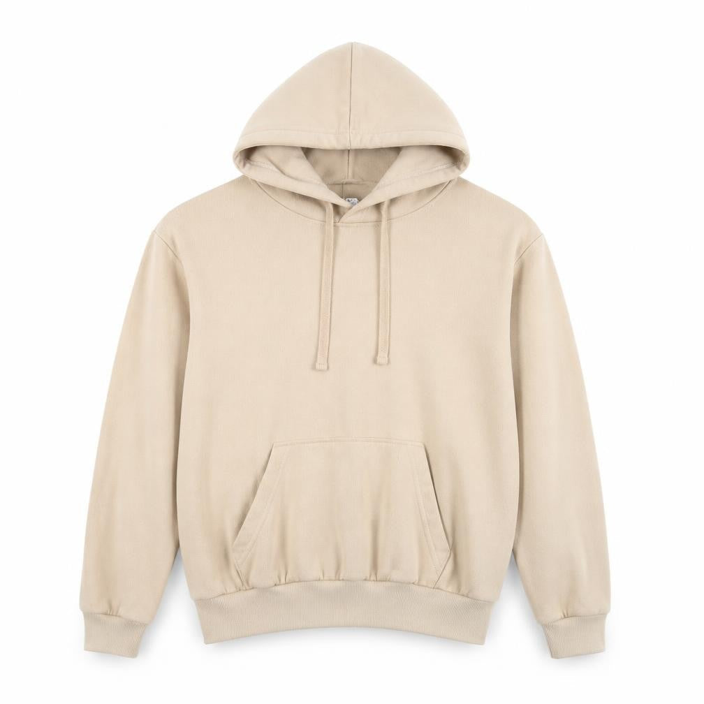 Divided Womens Beige Cotton Pullover Hoodie Size XS Pullover