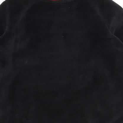 Preloved Disney Boys Black Polyester Pullover Sweatshirt Size 7-8 Years Pullover - Lightning McQueen - Label
