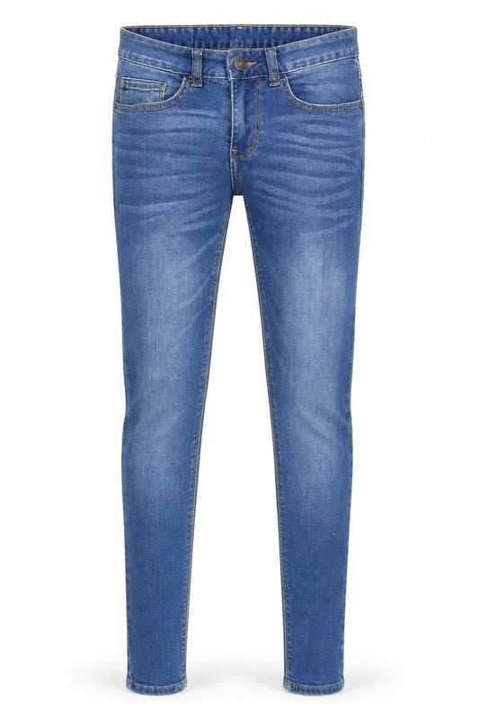 Denim & Co. Mens Blue Cotton Skinny Jeans Size 28 in Regular Zip