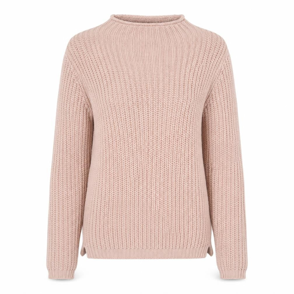 Fashion Union Womens Pink Boat Neck Acrylic Pullover Jumper Size 14