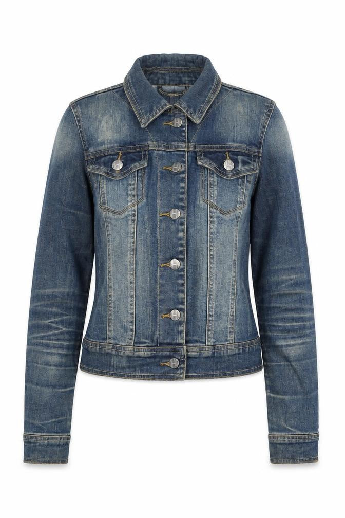 By Henry Holland Womens Blue Jacket Size 8 Button