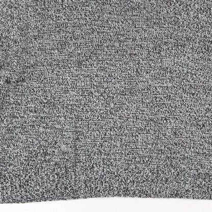 H&M Womens Grey Scoop Neck Acrylic Pullover Jumper Size M