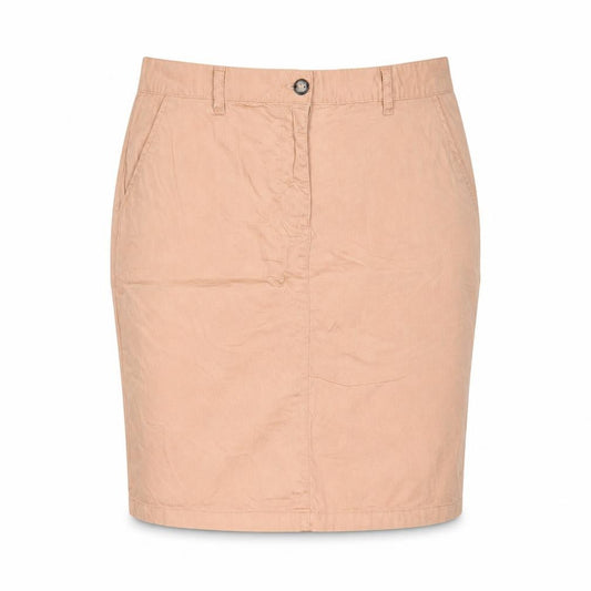 Capsule Womens Orange Cotton A-Line Skirt Size 10 Zip