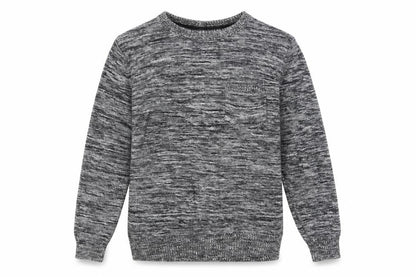 Divided by H&M Mens Black Round Neck Cotton Pullover Jumper Size M Long Sleeve