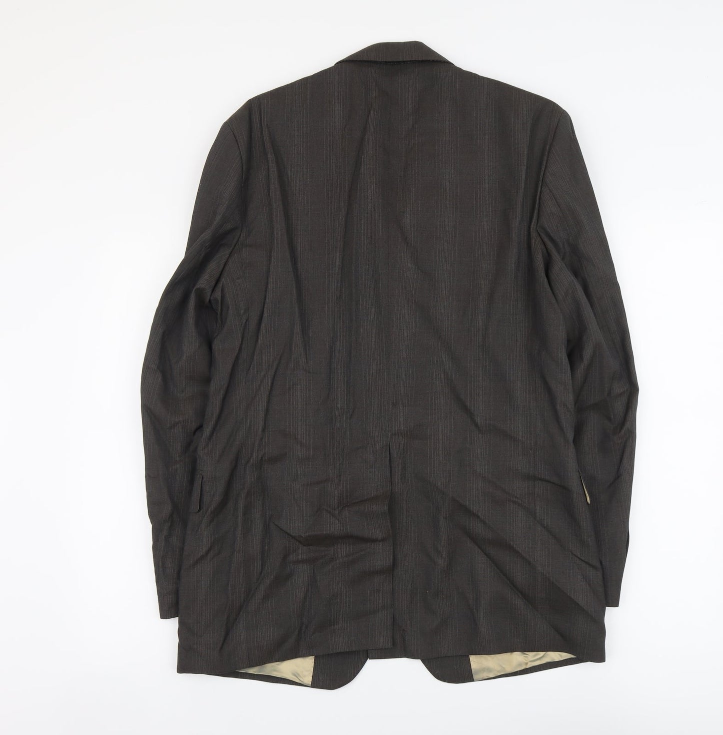 NEXT Mens Brown Wool Jacket Suit Jacket Size M Regular