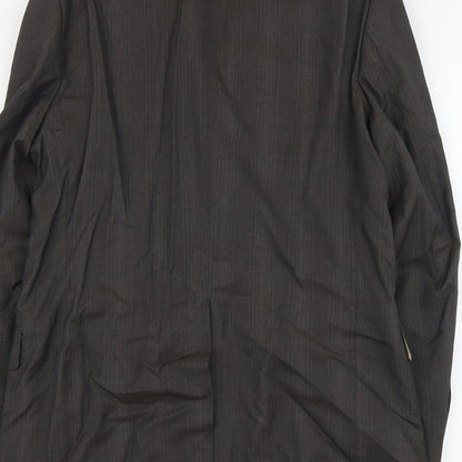 Next Mens Brown Wool Jacket Suit Jacket Size M Regular