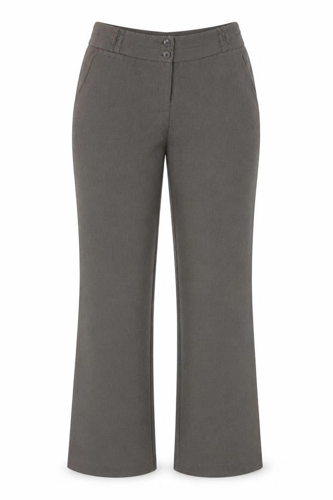 Atmosphere Womens Brown Polyester Trousers Size 12 Regular Zip