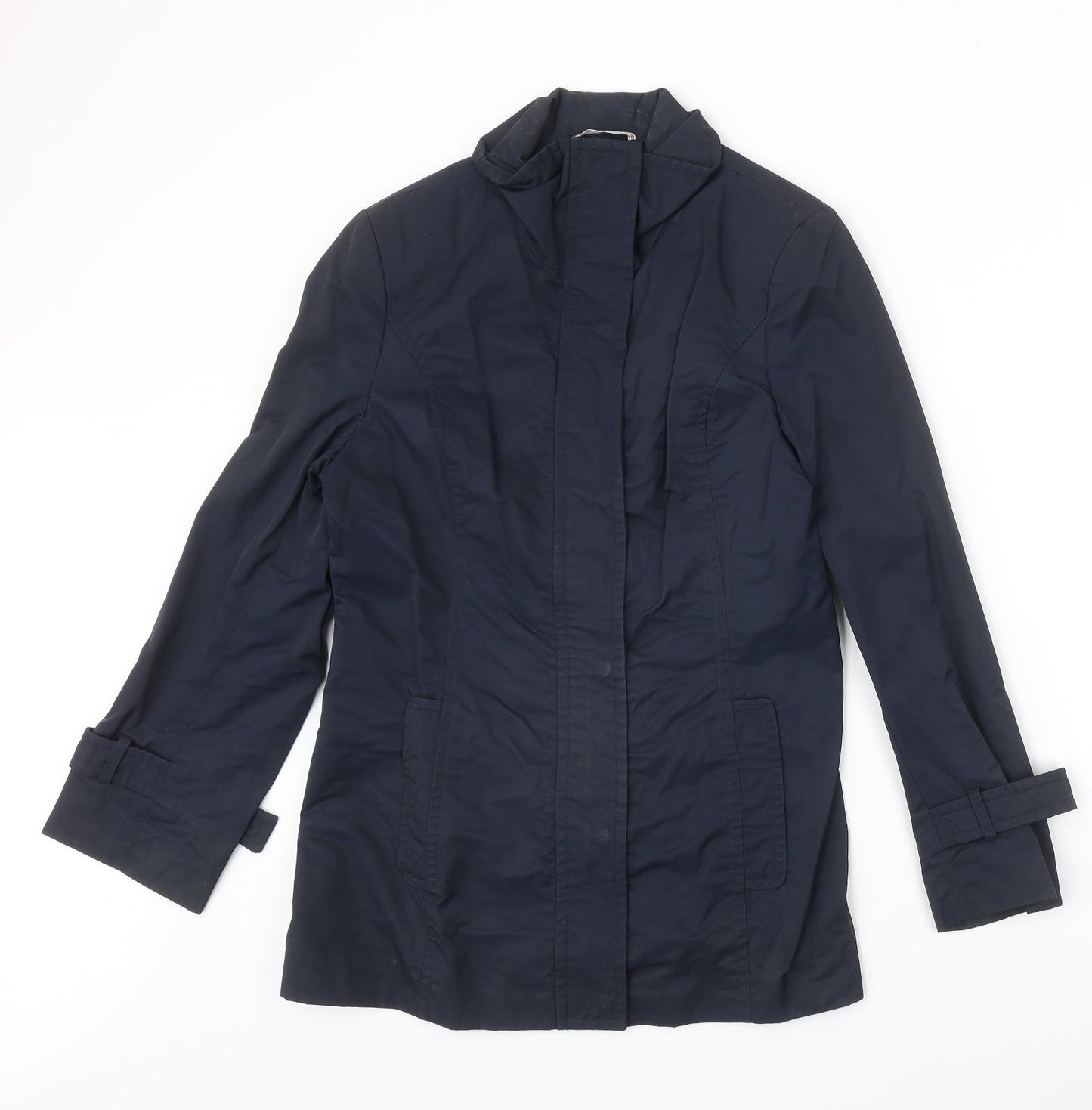 Precis Womens Blue Jacket Size 10 Zip