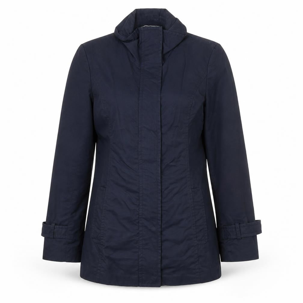 Precis Womens Blue Jacket Size 10 Zip