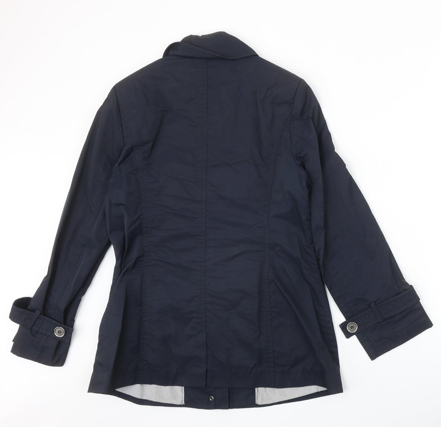 Precis Womens Blue Jacket Size 10 Zip