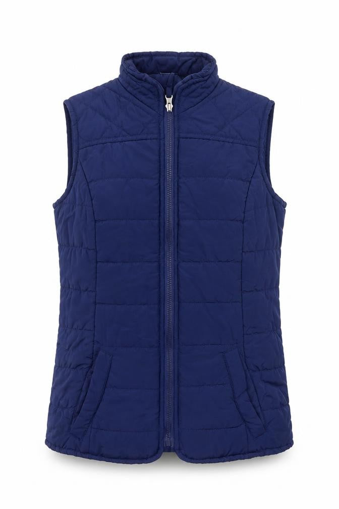 Bonmarché Womens Blue Gilet Jacket Size 10 Zip