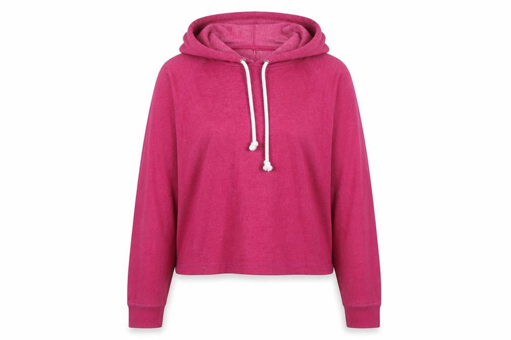 H&M Womens Pink Cotton Pullover Hoodie Size M Pullover