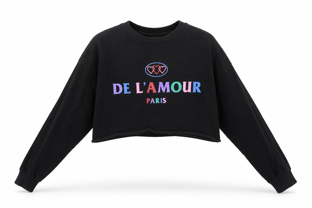 ASOS Womens Black Camel Pullover Sweatshirt Size 8 Pullover - De L'amour Paris
