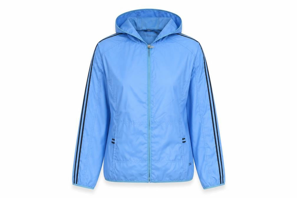 IZOD Womens Blue Jacket Size S Zip