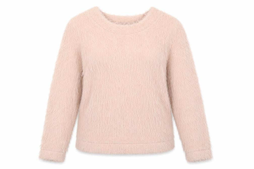 NEXT Womens Pink Boat Neck Polyester Pullover Jumper Size 14