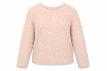 Next Womens Pink Boat Neck Polyester Pullover Jumper Size 14
