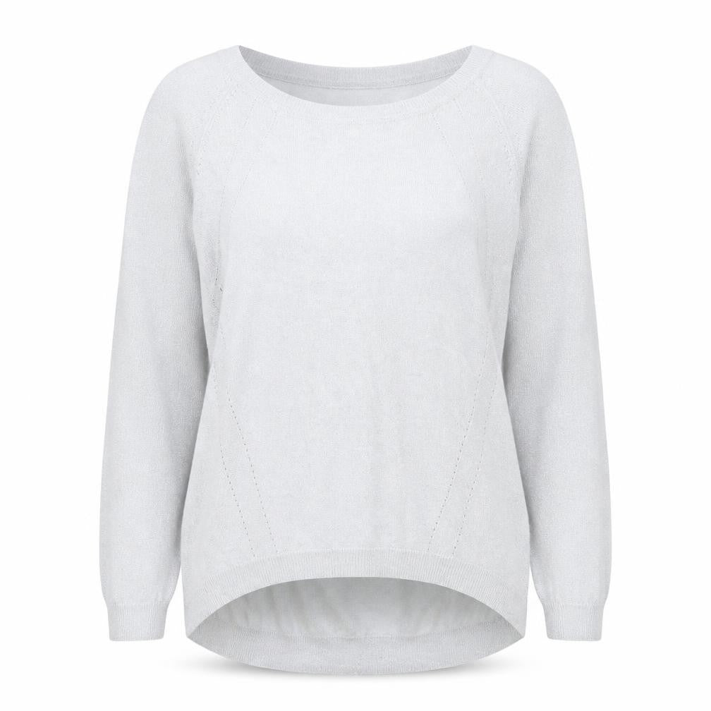 Wallis Womens Grey Boat Neck Polyester Pullover Jumper Size L Pullover