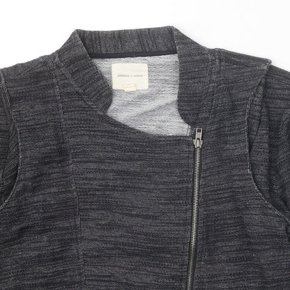 Silence + Noise Womens Black Jacket Size M Zip