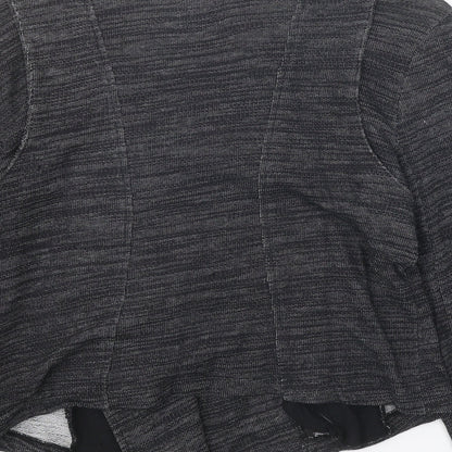 Silence + Noise Womens Black Jacket Size M Zip