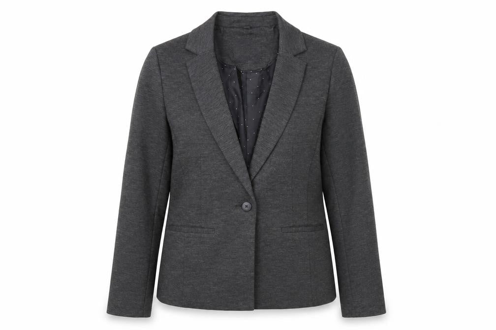 Dorothy Perkins Womens Grey Jacket Size 12 Button