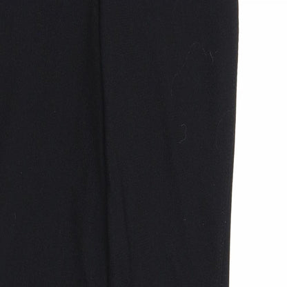 Caldene Womens Black Polyester Trousers Size M Regular
