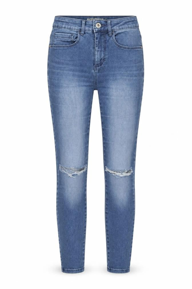 Only Womens Blue Cotton Skinny Jeans Size S Regular Zip