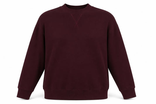New Look Womens Purple Cotton Pullover Sweatshirt Size 6 Pullover