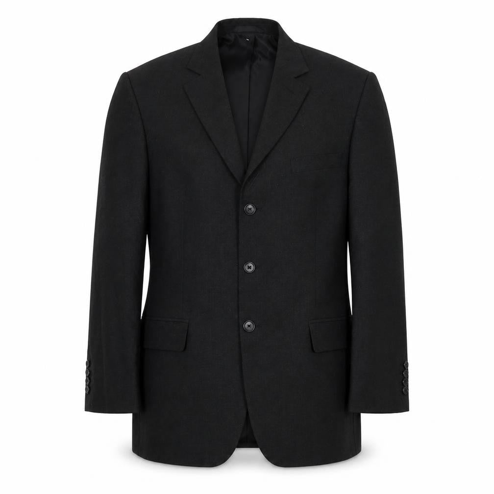 Marks & Spencer Mens Grey Polyester Jacket Blazer Size 38 Regular
