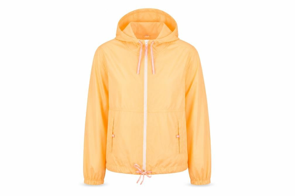 Brave Soul Womens Orange Jacket Size 10 Zip
