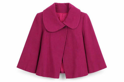 Evie Collection Womens Purple Jacket Size 14 Button