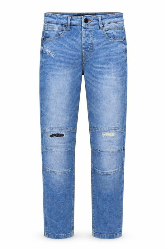 Denim & Co. Mens Beige Cotton Skinny Jeans Size 30 in L30 in Regular Button