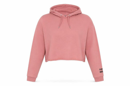 H&M Womens Pink Cotton Pullover Hoodie Size M Pullover - Work Hard