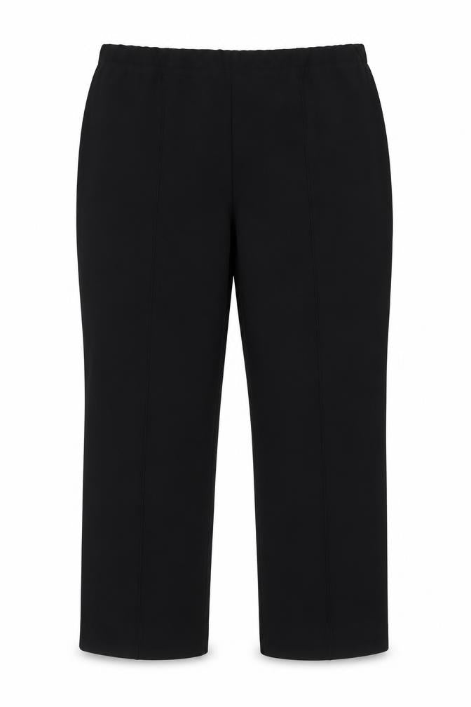 Arista Womens Black Polyester Trousers Size 16 Regular