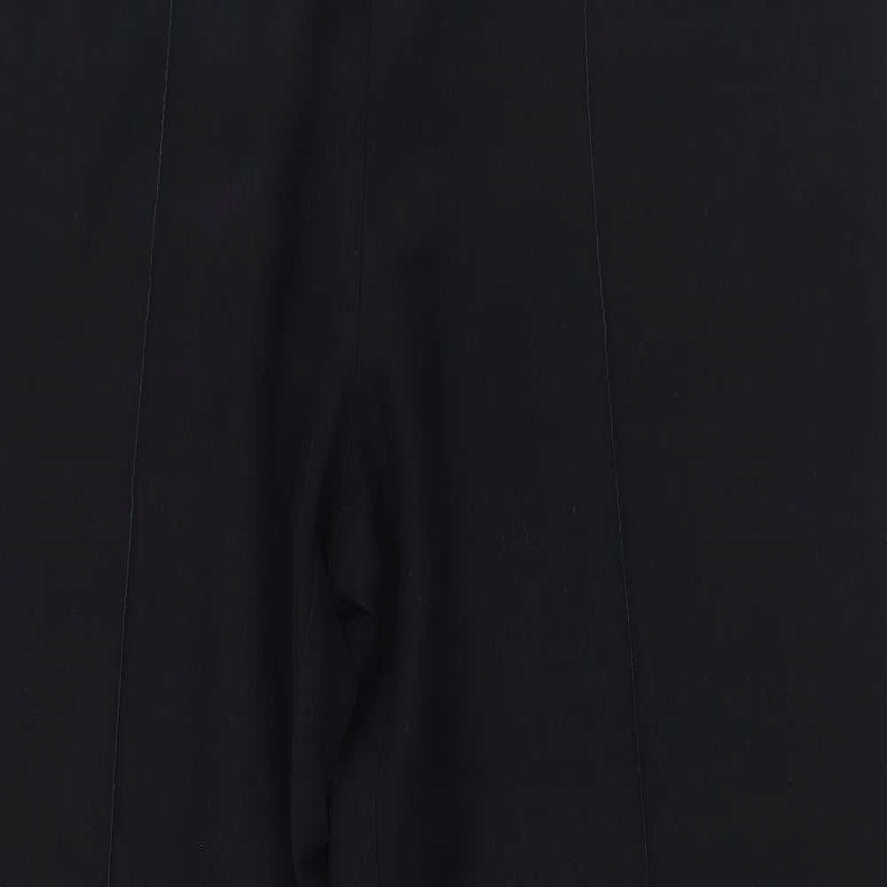 Arista Womens Black Polyester Trousers Size 16 Regular