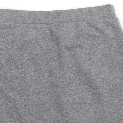 Very Girls Grey Polyester Tulip Skirt Size 8-9 Years Regular Pull On