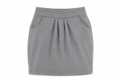 Very Girls Grey Polyester Tulip Skirt Size 11-12 Years Regular Pull On