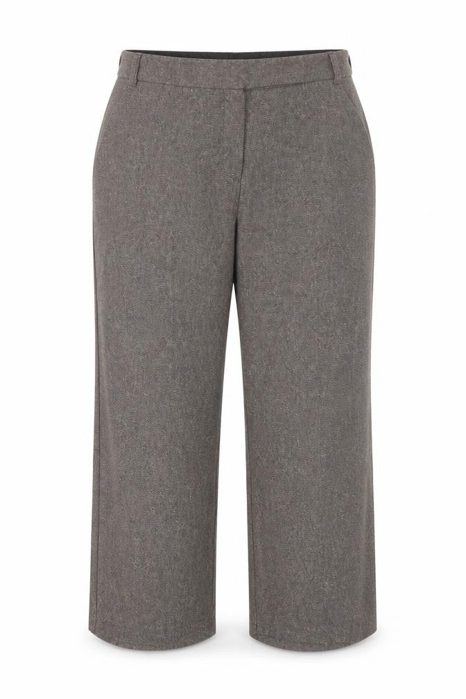 George Womens Brown Polyester Trousers Size 20 Regular Zip