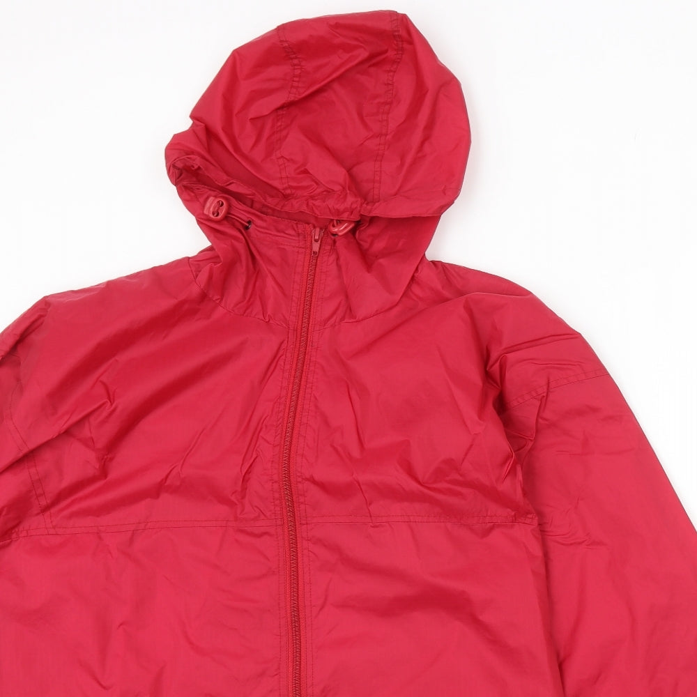 Preworn Womens Pink Jacket Size L Zip