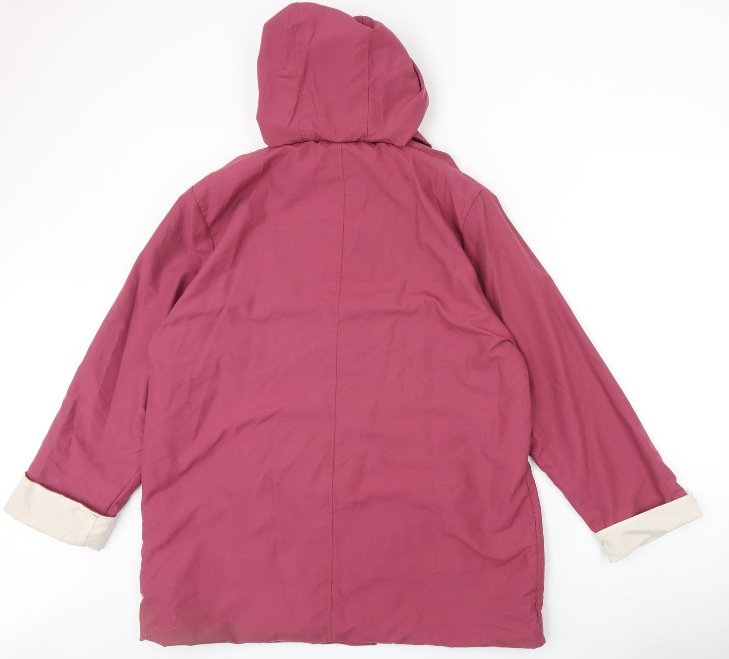 Gabriella Vicenga Womens Pink Jacket Size 16 Zip