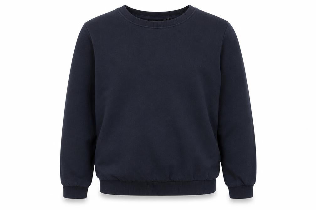 Smart Start Boys Blue Cotton Pullover Sweatshirt Size 6 Years Pullover - 6-8 Years