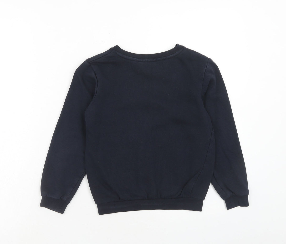 Smart Start Boys Blue Cotton Pullover Sweatshirt Size 6 Years Pullover - 6-8 Years