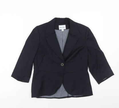 steven alan Boys Blue Jacket Blazer Size 2XL Button