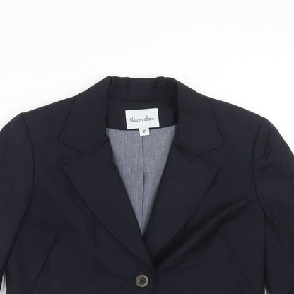 steven alan Boys Blue Jacket Blazer Size 2XL Button