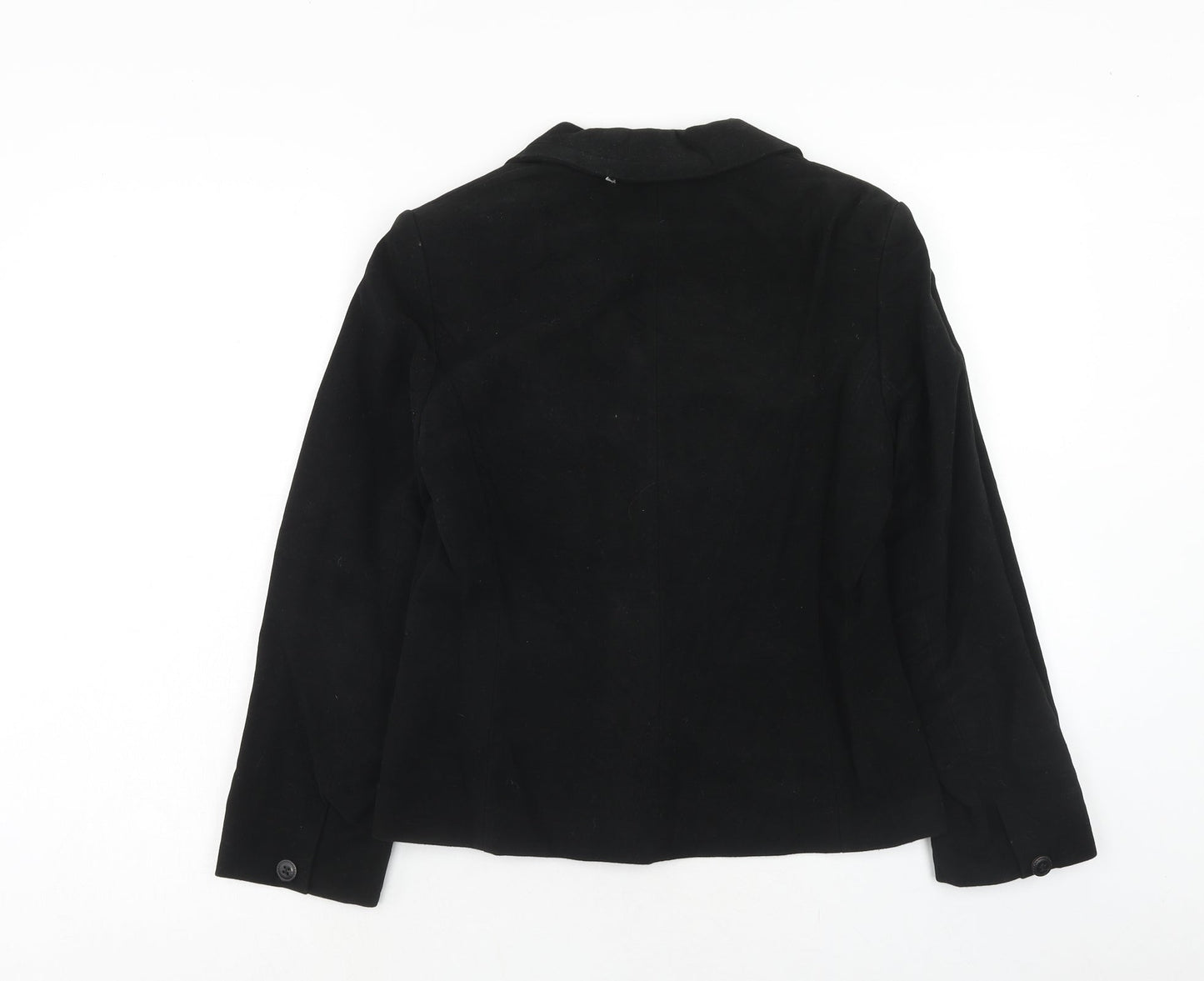 NEXT Womens Black Jacket Size 8 Button
