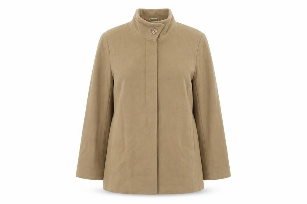 Lady line Womens Brown Jacket Size 18 Button