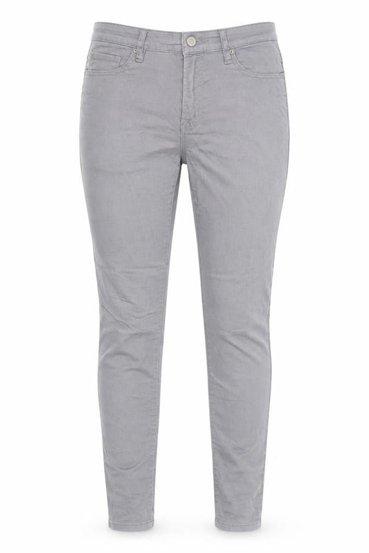 MIla Womens Grey Cotton Skinny Jeans Size 12 Regular Zip