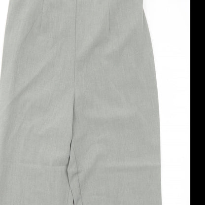 Essence Womens Green Polyester Trousers Size 16 Regular