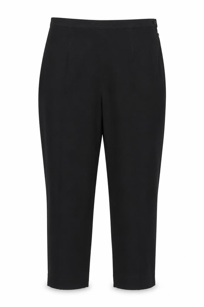 Berkertex Womens Black Polyester Trousers Size 16 Regular Zip